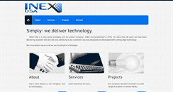 Desktop Screenshot of inex-usa.com